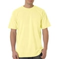 thumbnail image 2 of Comfort Colors T-Shirt à Poche Épais Teint en Pièce pour Adulte, P, Beurre, 2 of 6