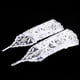thumbnail image 1 of Guantes De Novia De Encaje Marfil Con Diamantes De Imitación, Accesorio De Boda Para Novias Elegantes, 1 of 7