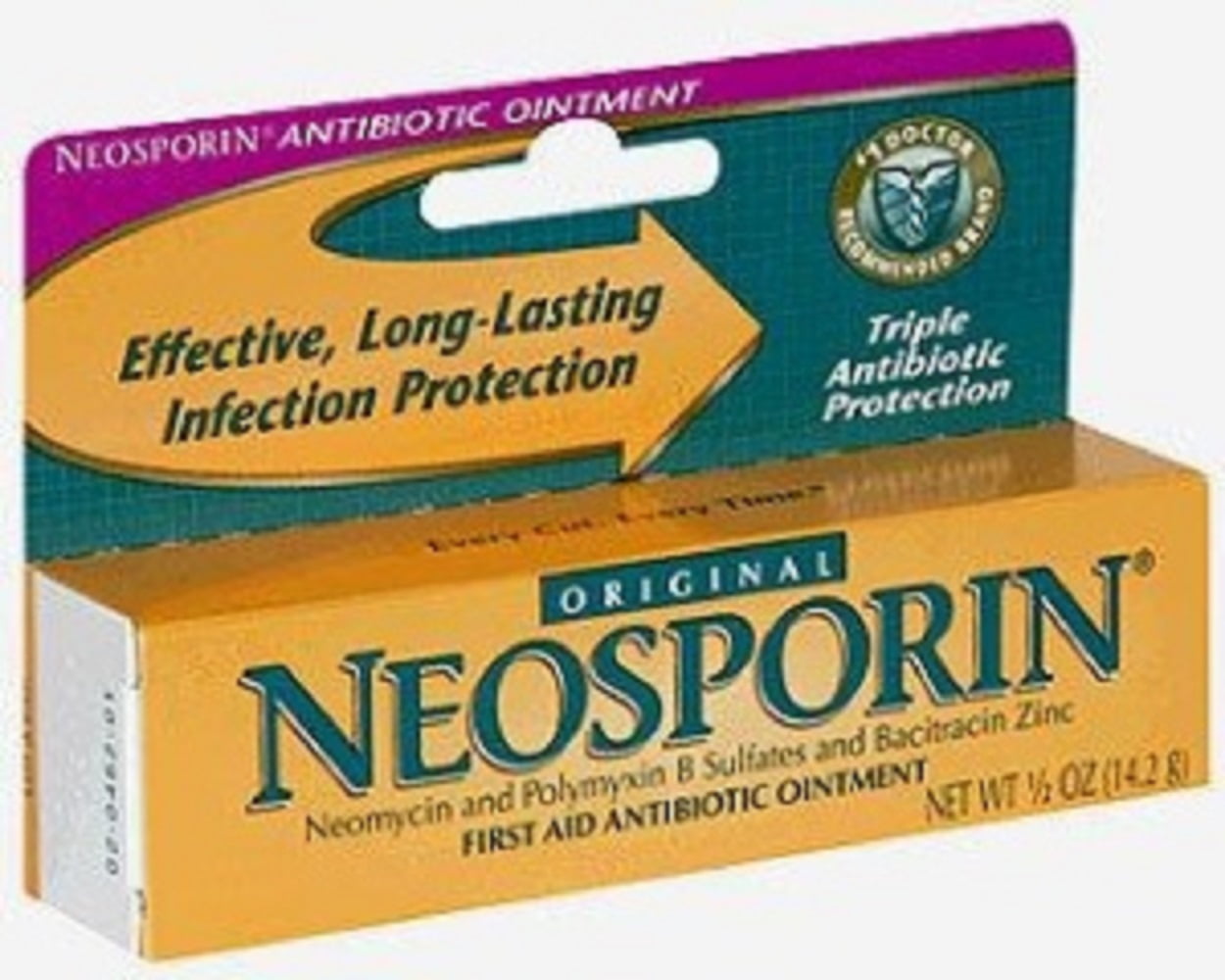 Neosporin - First Aid Antibiotic - 0.5 oz. - Ointment - Tube - Walmart.com