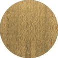 thumbnail image 1 of Ahgly Company Indoor Round Abstract Brown Modern Area Rugs, 5' Round, 1 of 4