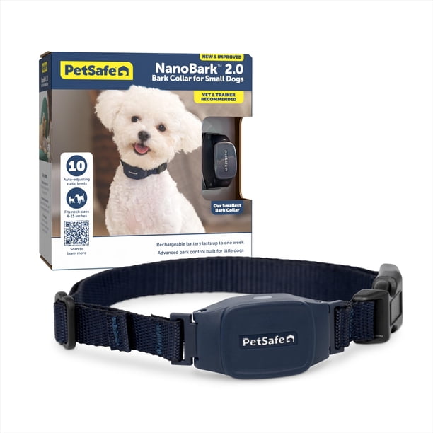 Collar antiladridos PetSafe NanoBark 2.0 para perros pequeños a prueba de agua
