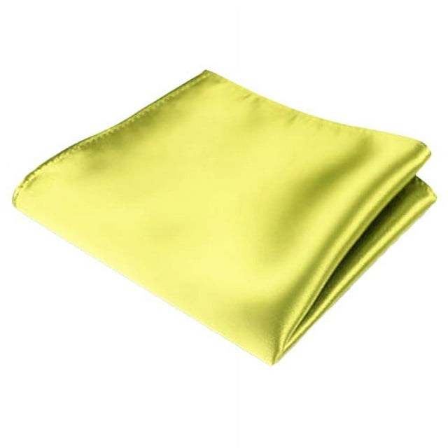 Mouchoir en Satin Uni pour Hommes Poche Carrée pour Mariage Fête