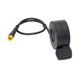 thumbnail image 3 of Acelerador de velocidad para patinete eléctrico, compacto y portátil, cómodo de llevar, repuesto negro, negro, 3 of 5