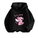 thumbnail image 3 of Sudadera con capucha de Stitch para niñas, sudadera de otoño de manga larga, jerséis Harajuku, serie Disney, Stich, camisetas casuales con capucha, mono de camión para niños, 3 of 5