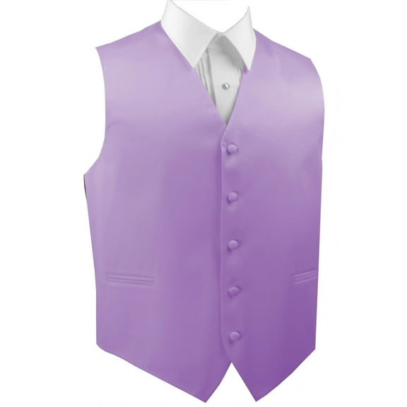 "BEST TUXEDO" Men's Formal, Wedding, Prom, Homecoming, Tuxedo Vest, in Lavender