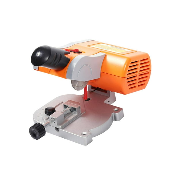 Máquina cortadora de ingleteadora,Máquina cortadora de escritorio en miniatura ajustable Mini,Cortadora de metal de alta potencia de vidrio de DC, de mesa portátil