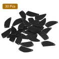 thumbnail image 3 of Unique Bargains 30Pack Irregular Acrylic Sew on Mirror Pieces Rhinestones Beads, Black 25x11mm, 3 of 6