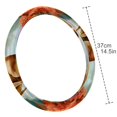 thumbnail image 4 of Kangaroo 14.5 Inch Printing PVC Leather Car Wheel Cover, Steering Wheel Cover, Auto Accessories, 4 of 6