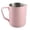 Pink, variant on YAHHU 600ML Coffee Frothing Cup 304 Stainless Steel Milk Frother Jug Point Mouth Latte Art Pitcher with Inner Scale for Espresso Barista Kitchen Tools Accessories Dark Green 20 Ounces