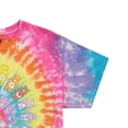 thumbnail image 4 of Care Bears Men's Tie-Dye T-shirt, Printed Spiral Care Bears Shirt Rainbow Swirl Dye – M, 4 of 6