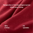 thumbnail image 4 of Spdoo Menstrual Period Underwear for Women Mid Waist Cotton Postpartum Ladies Panties Briefs for Girls Regular & Plus Size 4-Pack, 4 of 8