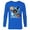 Navy, variant on Marvel Studios The Marvels Super Heroes and Flerkittens Cute - Long Sleeve T-Shirt for Men - Customized-Athletic Heather