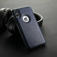 thumbnail image 2 of AIOVETEAB Compatible with iPhone X & iPhone XS Case Premium Leather TPU Hybrid Case Cover,Navy Blue, 2 of 7