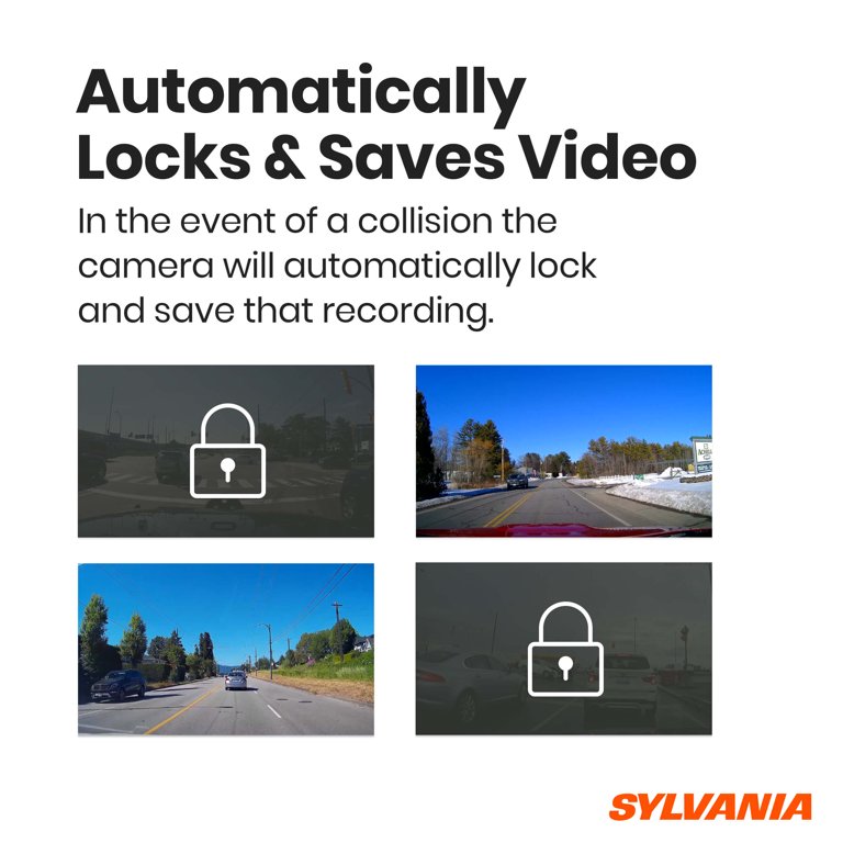 SYLVANIA Roadsight Mirror Dash Camera