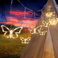 thumbnail image 4 of Mariposa LED ilusión óptica dormitorio decoración lámpara Visual noche luz cumpleaños Navidad JAMW Sencillez, 4 of 4