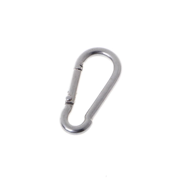 Heavy Duty D Ring Carabiners Clip for Climbing Rappelling, D Shaped Carabiner