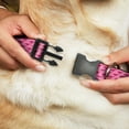 thumbnail image 2 of Ford Pet Collar, Dog Collar Plastic Buckle, Ford Mustang Bars Text Pink Logo Repeat, 13 to 17 Inches 1.5 Inch Wide, 2 of 6