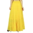 thumbnail image 3 of Phagun Skirt Long Maxi Skirt Beach Wear Cotton Summer Wear Clothing, 3 of 4
