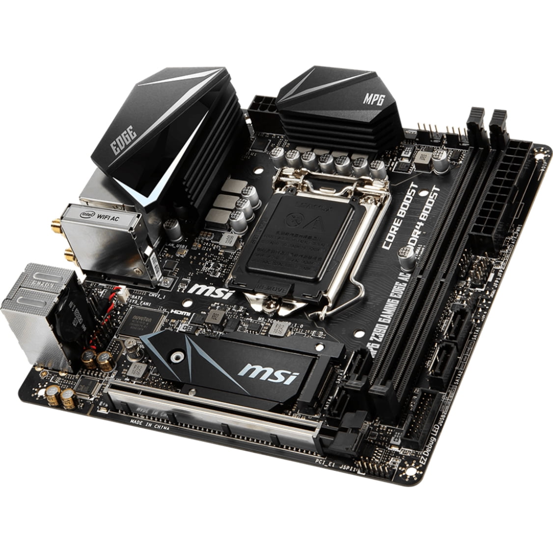 MSI MPG Z390I GAMING EDGE AC ITX GAMING MOTHERBOARD ONBOARD WIFI