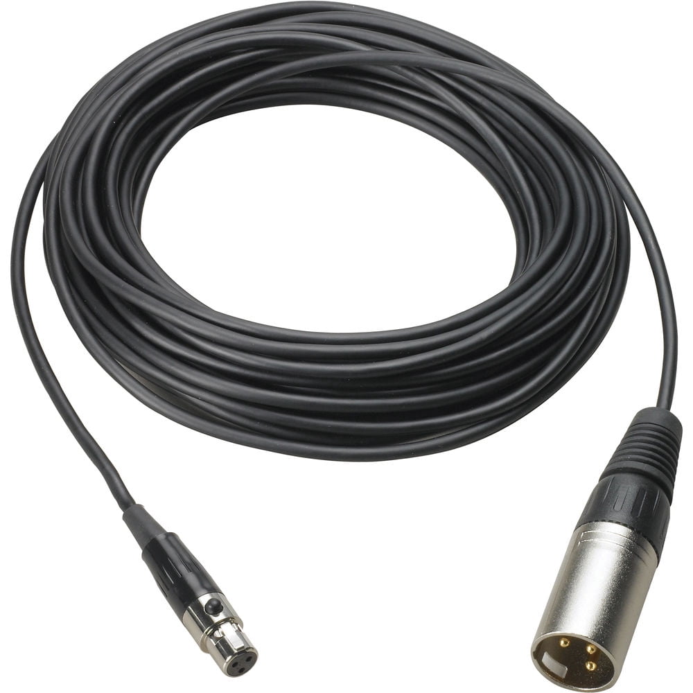 Audio-Technica PRO 44 Cardioid Condenser Boundary Microphone + Microfiber Cleaning Cloth + 10 Ft XLR Cable