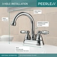 thumbnail image 3 of Peerless Claymore Two Handle Bathroom Faucet in Chrome P299685LF, 3 of 5