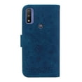 thumbnail image 4 of Feishell Wallet Phone Case for Motorola G Pure,for Women Men,Butterfly & Rose Embossed PU Leather Magnetic Clasp Flip Stand Card Slots Shockproof Ultra Thin Protective Cover,Blue, 4 of 12