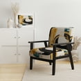 thumbnail image 2 of Designart « Contemporary Green Art Deco III » Fauteuil d'Appoint Moderne Vert Rembourré - Fauteuil Moderne pour Salon, 2 of 7