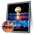 thumbnail image 2 of Diamond Drill Sparkling Lake Surface 5D Kits de pintura DIY Decoración de pared cuadrada completa FLhrweasw Nuevo, 2 of 9