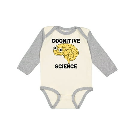 

Inktastic Cognitive Science Brain Gift Baby Boy or Baby Girl Long Sleeve Bodysuit