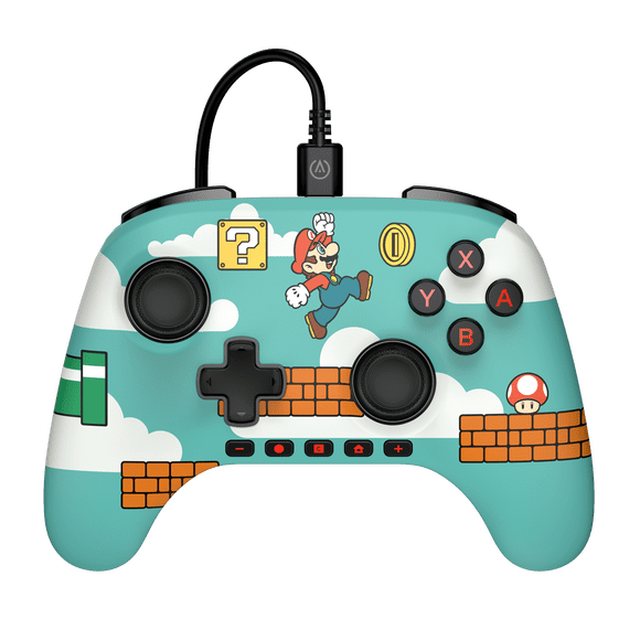 PowerA Advantage Wired Controller for Nintendo Switch 2- Mario Time