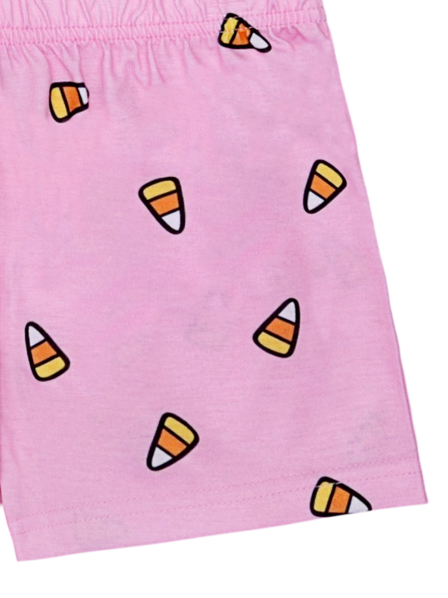 Minnie Mouse Girls Short Sleeve Top and Short Pajama Set, 2-Piece, Sizes 4-12