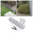 thumbnail image 3 of Maytalsory Galvanized Poultry Mesh Fencing Durable Chicken Wire Net Reliable Rabbit Netting Silver 40x500cm 1Set, 3 of 6