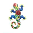 thumbnail image 1 of Kearding Estatua de decoración de pared de Metal, Animal de simulación, valla de jardín para oficina, escultura realista para interiores y exteriores, Jardín y Patio Azul Kearding HA064350-01, 1 of 6