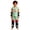 Green, variant on Toddler Girl Pajamas Halloween Stylish Print Long Sleeve Crew Neck Top And Trousers 2 Piece Loungewear Pjs for Girls Size 3-4 Years