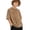 Coffee, variant on Boys T Shirts Spring Summer Casual Drop Shoulder Crew Neck Elbow Sleeve Kids Oversized T Shirt Y2k Tops