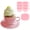 Pink, variant on Evelots Teacup Silicone Cupcake Liners 24 Pc Set Oven Safe Baking Set (12 Cups/ 12 Saucers)-Reusable Baking Muffin Cups- BPA Free-2 Colors