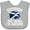 AC-Heather Grey, variant on Inktastic Scottish Pride Scotland Flag Boys or Girls Baby Bib