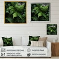 thumbnail image 4 of Designart "Forest Of Emerald Green Ferns" Plants Floater Framed Wall Art Prints, 4 of 5