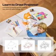 Caydo T3 Smart Drawing Projector with AI Magic, Step-by-Step Learn to Draw Projector for Kids, Educational Arts & Crafts Toy, Ideal Christmas Birthday Gift for Boys & Girls Ages 5+