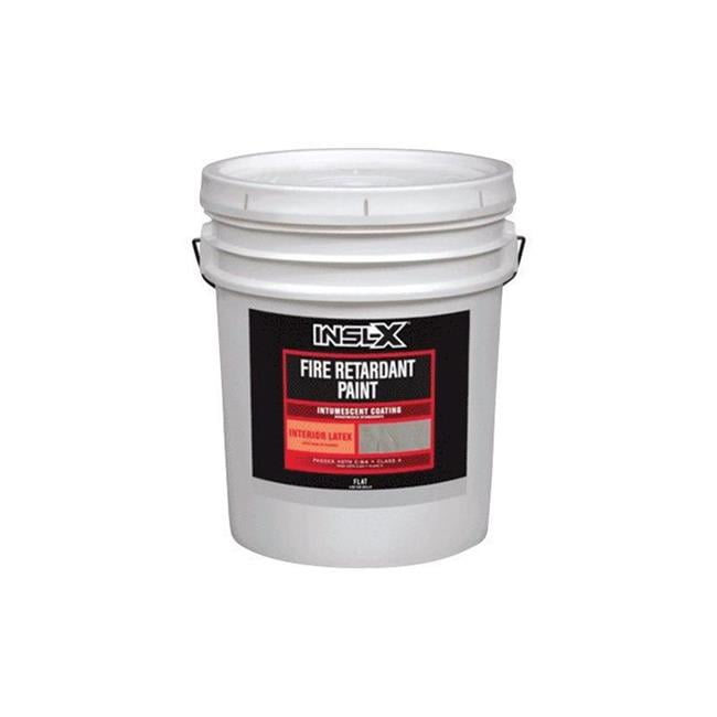 InslX 1806553 Fire Retardant Paint Flat White Latex Intumescent