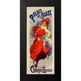 thumbnail image 2 of Cheret, Jules 8x14 Black Modern Framed Museum Art Print Titled - Palais de Glace, 2 of 5