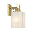 thumbnail image 2 of Meridian M80083NB 2-Light Bathroom Vanity Light in Natural Brass, 2 of 7