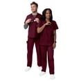 thumbnail image 3 of Sivvan Unisex Classic Scrub Set V-neck Top / Drawstring Pants Available in 12 Solid Colors, 3 of 7
