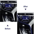 thumbnail image 2 of Xotic Tech Center Console Media Control Panel Stripe Cover Trim, Blue, Compatible with Camry 2018-2024, 2 of 9