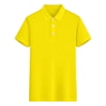thumbnail image 3 of CUSTG Women Casual T-Shirts Summer T Shirt Fashionable Color Gradient Short Sleeved Button Down Shirt Birthday Tops, 3 of 3