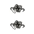 thumbnail image 1 of ZheElen 10pcs Zipper Pulls Cord Rope Ends Slider For Clothing/Bags 65mm Style A 2Set, 1 of 6