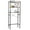 65 inch, variant on SONGMY Over the Toilet Storage Shelf Rack, 65 Inch Bathroom Shelf Organizer Space Saver, Freestanding Storage Cabinet