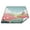 Sky Green Grass & Flower Fields, variant on Outdoor Blanket For Camping Water Proof Quilted Picnic Mat 78'x78' Spring Scenery