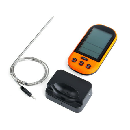 Wireless Meat Thermometer Remote Cooking Food Barbecue ...