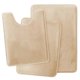 thumbnail image 1 of Memory Foam 3 PC Bathroom Rug Absorbent Bath Mat Set Small Large and Contour Rug, 1 of 3